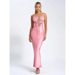 Barbie Satin Pink Dress